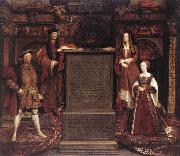 Leemput, Remigius van Henry VII, Elizabeth of York, Henry VIII, and Jane Seymour oil painting artist